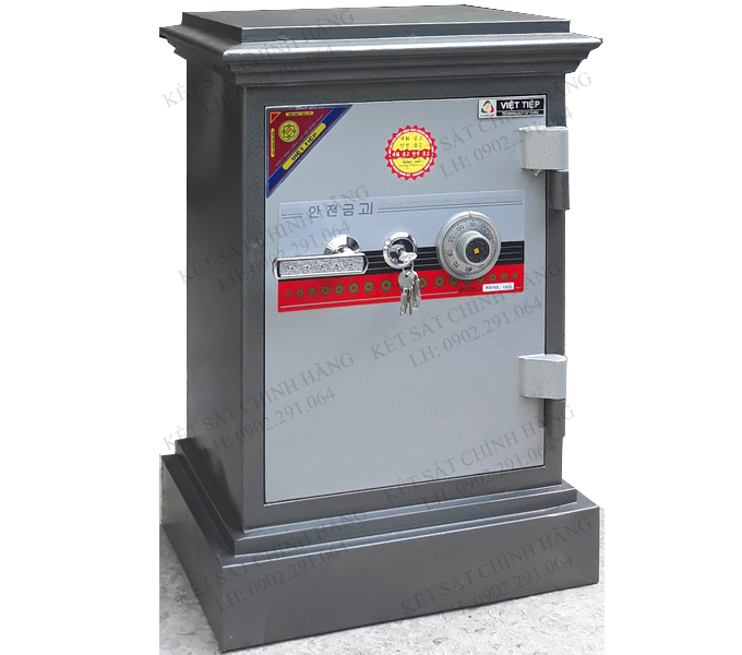 Két Sắt Việt Tiệp KVT168: Chống Cháy An Toàn, Bền Bỉ 1500°C 120 Phút