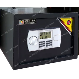 Két Sắt Việt Tiệp Mini Cao Cấp KS28 - Chống Cháy, Thép Nano, Khóa Điện Tử