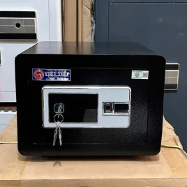 Két Sắt Mini Việt Tiệp VT28: Chống Cháy, Vân Tay, Hai Lớp Thép Bền