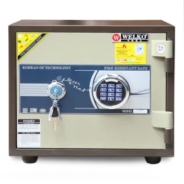 Két Sắt Vân Tay Điện Tử Welko KCC41VT - Thép 2 Lớp, An Toàn, Bảo Hành 5 Năm