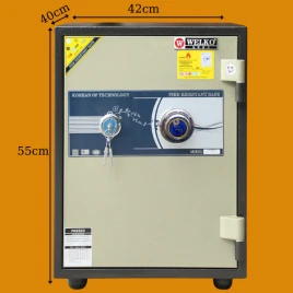 Két Sắt Welko KCC55DM Chống Cháy Chống Trộm Bảo Vệ Tài Sản Hiệu Quả