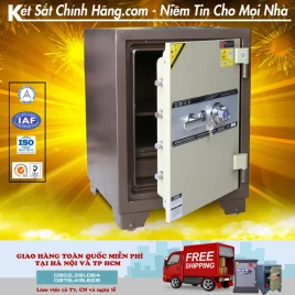 Két Sắt Welko KS140DM Khóa Cơ Đổi Mã Chống Cháy Bảo Mật Cao