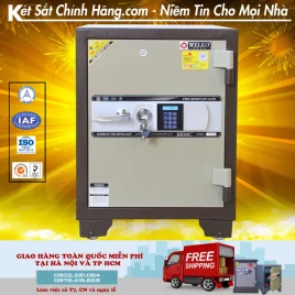 Két Sắt Welko KS160DT Khóa Điện Tử Chống Cháy Bảo Mật Cao
