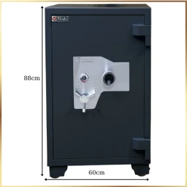 Két Sắt Chống Cháy Chống Trộm Welko US88DM - Thép Tấm Khóa Cơ Cao Cấp