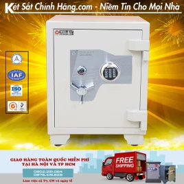 Két Sắt Mỹ Welko US68VT Vân Tay: Chống Trộm An Toàn, Bảo Hành 10 Năm
