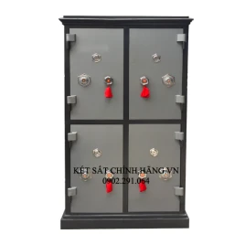 Tủ Bảo Mật Việt Tiệp Cao Cấp 4 Cánh Khóa Cơ Thép An Toàn