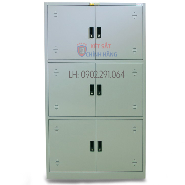Tủ Hồ Sơ BDI K6N6 6 Cánh, Thép Không Gỉ, Cho Văn Phòng